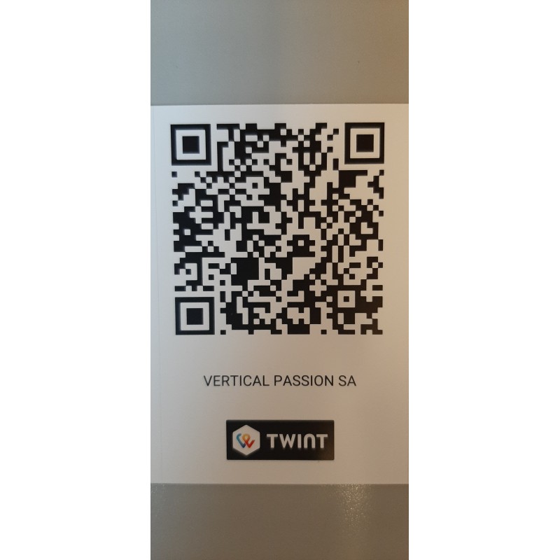 Twint Vertical Passion QR Code Twint Vertical Passion QR Code